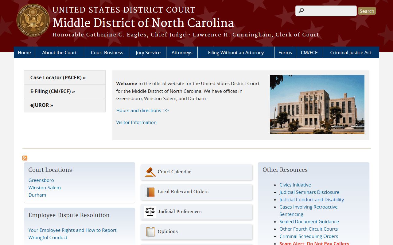 Stokes County District Court federal district court source